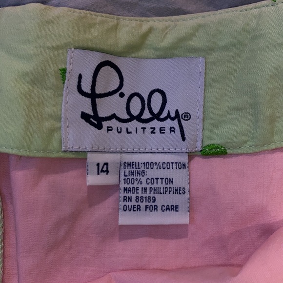 Lilly Pulitzer Lime Cherry Skirt - Picture 7 of 8